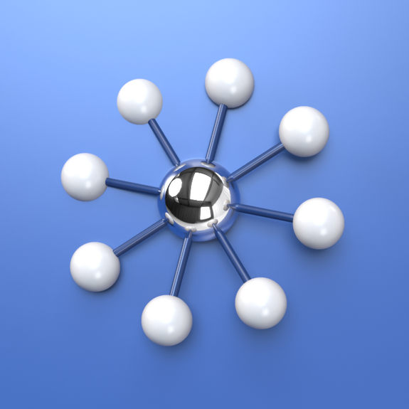 3D-Icon Einsatz Abstrakte 3D-Grafik für die Produktinformation "Einsatz"