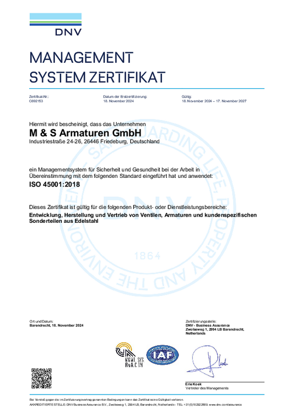 Zertifikat ISO-45001_2018 Zertifikat ISO-45001_2018